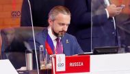 Russian Deputy Finance Minister Timur Maksimov attends the G20 Finance Ministers and Central Bank Governors Meeting in Nusa Dua, Bali, Indonesia, 15 July 2022. (Made Nagi/Pool via Reuters)