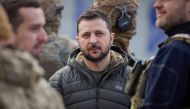 Ukrainian President Volodymyr Zelensky. (Photo by Handout / UKRAINIAN PRESIDENTIAL PRESS SERVICE / AFP)