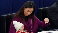 File photo: MP Licia Ronzulli, leader of the Forza Italia (right-wing) group in the Senate. (Reuters) 