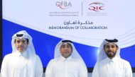 QIC Group and QFBA officials at the event.