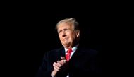 Former US President Donald Trump attends a rally to support Republican candidates ahead of midterm elections, in Dayton, Ohio, US, on November 7, 2022. File Photo / Reuters