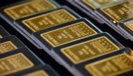 File Photo: Gold bars are pictured on display at Korea Gold Exchange in Seoul, South Korea, August 6, 2020. (REUTERS/Kim Hong-Ji)