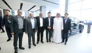 Kia Corporation President & CEO - Ho-Sung Song, SVP-Global Operations Division – SangHyun Cho, AMTC Chairman – Abdulaziz Mohd A Al Attiyah and AMTC President – Mohammad Maali and other dignitaries at the unveiling of the new facility.