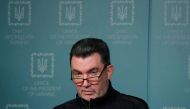 Oleksiy Danilov, Secretary of Ukraine's National Security and Defence Council, speaks during a news briefing, as Russia's attack on Ukraine continues, in Kiev, Ukraine, on November 7, 2022. File Photo / Reuters