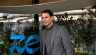 Spanish tennis player Rafael Nadal poses during the presentation of Melia Hotel Group's new line of hotels Zel, in Madrid on December 15, 2022. (Photo by OSCAR DEL POZO / AFP)