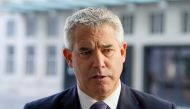 British Secretary of State for Health and Social Care Steve Barclay speaks with the media, outside BBC headquarters, in London, Britain, on November 20, 2022. File Photo / Reuters