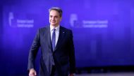 Greece's Prime Minister Kyriakos Mitsotakis arrives for a European Union leaders' summit in Brussels, Belgium, on December 15, 2022. REUTERS/Johanna Geron
