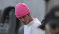 Justin Bieber at the MLS Cup Championship match between Philadelphia Union and Los Angeles FC at Banc of California Stadium, Los Angeles, California, US, November 5, 2022. (Kirby Lee/USA TODAY/Reuters)