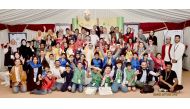 Participants during the camp. 