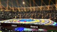 The Gulf 25 opening ceremony tells the story of Iraq's history and heritage. (QNA)