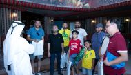 Fans during an event organised by Sheikh Abdulla Bin Zaid Al Mahmoud Islamic Cultural Center during the World Cup.