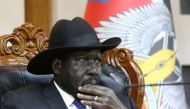 South Sudan's President Salva Kiir attends a meeting on the cutting of the number of states from 32 to 10, at the State House in Juba, South Sudan February 15, 2020. File Photo / Reuters