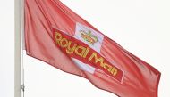 A Royal Mail flag flies near a sorting office as workers strike, in west London, Britain, on November 24, 2022. File Photo / Reuters