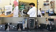 A researcher works at the Center for Advanced Materials, Qatar University.