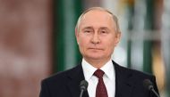 Russian President Vladimir Putin attends a news conference after a meeting of the State Council on youth policy in Moscow, Russia, on December 22, 2022.  File Photo / Reuters