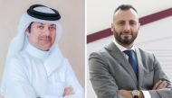 From left: Muhammad Ali Al Mohannadi and Rawad Sleem