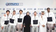 The event hosted by QNB for its VIP customers and stars of the Paris Saint-Germain football club.