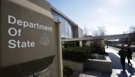 People enter the State Department Building in Washington, US, on January 26, 2017. File Photo / Reuters