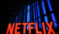 In this file photo taken on September 14, 2022 the Netflix logo is seen at the Netflix Tudum Theater in Los Angeles, California. Photo by Patrick T. FALLON / AFP