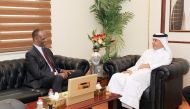 The Editor-in-Chief of The Peninsula, Dr. Khalid Mubarak Al-Shafi received yesterday the Ambassador of the United States of America to the State of Qatar H E Timmy T Davis, in his office. Pics: Salim Matramkot / the peninsula