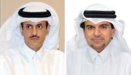 QIIB Chairman, Sheikh Dr Khalid bin Thani bin Abdullah al Thani (left) and QIIB CEO, Dr. Abdulbasit Ahmed Al Shaibei