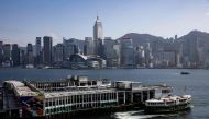 General view of the Hong Kong skyline. AFP file photo.