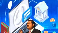 In this file photo taken on November 19, 2022 Chairperson of Indian conglomerate Adani Group, Gautam Adani, speaks at the World Congress of Accountants in Mumbai. - Fraud claims around Indian tycoon Gautam Adani are the latest corporate controversy to plague the world's fifth-largest economy despite Prime Minister Narendra Modi's pledges to clean things up. (Photo by INDRANIL MUKHERJEE / AFP)