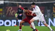 Still from AS Roma's 1-2 loss to  Cremonese during the Coppa Italia quarter-final. Source/@ASRomaEN