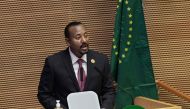 In this file photo taken on February 05, 2022 Ethiopia's Prime Minister Abiy Ahmed speaks during the 35th Ordinary Session of the African Union (AU) Summit in Addis Ababa, Ethiopia. - Ethiopian Prime Minister Abiy Ahmed and other government officials on February 3, 2023 held their first meeting with Tigrayan leaders since a November peace deal, state media reported.
