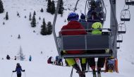 Intensive snowfall and wind have increased the avalanche danger in the Alpine Tyrol and Vorarlberg regions. PHOTO: REUTERS
