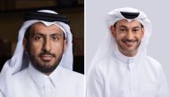 Chairman of Ooredoo, Sheikh Faisal bin Thani Al Thani (left) and Managing Director and CEO of Ooredoo, Aziz Aluthman Fakhroo