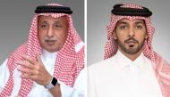 From left: Chairman and Managing Director of QIC Group Khalifa Abdulla Turki Al Subaey, and QIC Group CEO Salem Al Mannai
