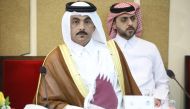 Shura Council member taking part in the meeting in Baghdad, Iraq.