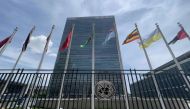 The United Nations headquarters building is seen on the East Side of Manhattan,in New York City. File photo / AFP
