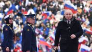 Russian President Vladimir Putinsaid troops in Ukraine were fighting for 