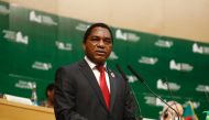 File photo: Zambian President Hakainde Hichilema.

