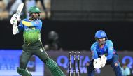Asia Lions batsman Upul Tharanga in action.