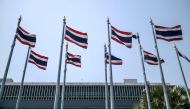 Thailand national flags on the side of the Thai Parliament complex in Bangkok. AFP file photo for representational purposes only.