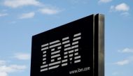 The sign at the IBM facility near Boulder, Colorado September 8, 2009. REUTERS/Rick Wilking