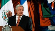 File photo: Mexico's President Andres Manuel Lopez Obrador looks on during Chilean President Gabriel Boric's official visit to Mexico at the National Palace, in Mexico City, Mexico, November 23, 2022. REUTERS/Henry Romero/File Photo