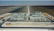 File photo of Al-Kharsaah Solar Power Plant
