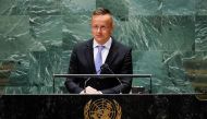 Hungarian Foreign Minister Peter Szijjarto. (Reuters file photo)