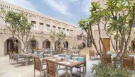 One of the restaurants at Souq Al Wakra Hotel.