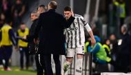 Dusan Vlahovic (R) was racially abused by Atalanta fans before scoring Juventus' second on Sunday