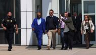 Rep. George Santos (R-NY) leaves Federal Court on May 10, 2023 in Central Islip, New York. Federal prosecutors in the Eastern District of New York have charged Santos in a 13-count indictment that includes seven counts of wire fraud, three counts of money laundering, one count of theft of public funds, and two counts of making materially false statements to the House of Representatives. (Photo by Michael M. Santiago / GETTY IMAGES NORTH AMERICA / Getty Images via AFP)
