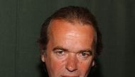 This May 31, 2003, file photo shows acclaimed British writer Martin Amis at the Miramax Book Convention Dinner Party at the House Restaurant on in Los Angeles, California. (Photo by Amanda Edwards / GETTY IMAGES NORTH AMERICA / AFP)
