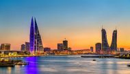 Bahrain skyline shared by Qatar Airways 