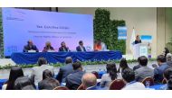 A cross section of officials and participants during the International Seminar for National Human Rights Institutions in El Salvador.