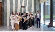 QU Biomedical Science students after presenting their graduation projects.