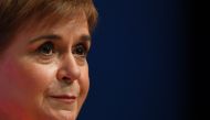 (FILES) Scotland's First Minister and leader of the Scottish National Party (Photo by ANDY BUCHANAN / AFP)
